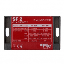 Rozgałęźnik Fte 2x1 (5-2400Mhz) SF2 DC zewnętrzny - 2361