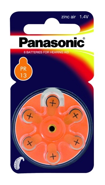 Baterie Panasonic PR13 6szt. - 2254