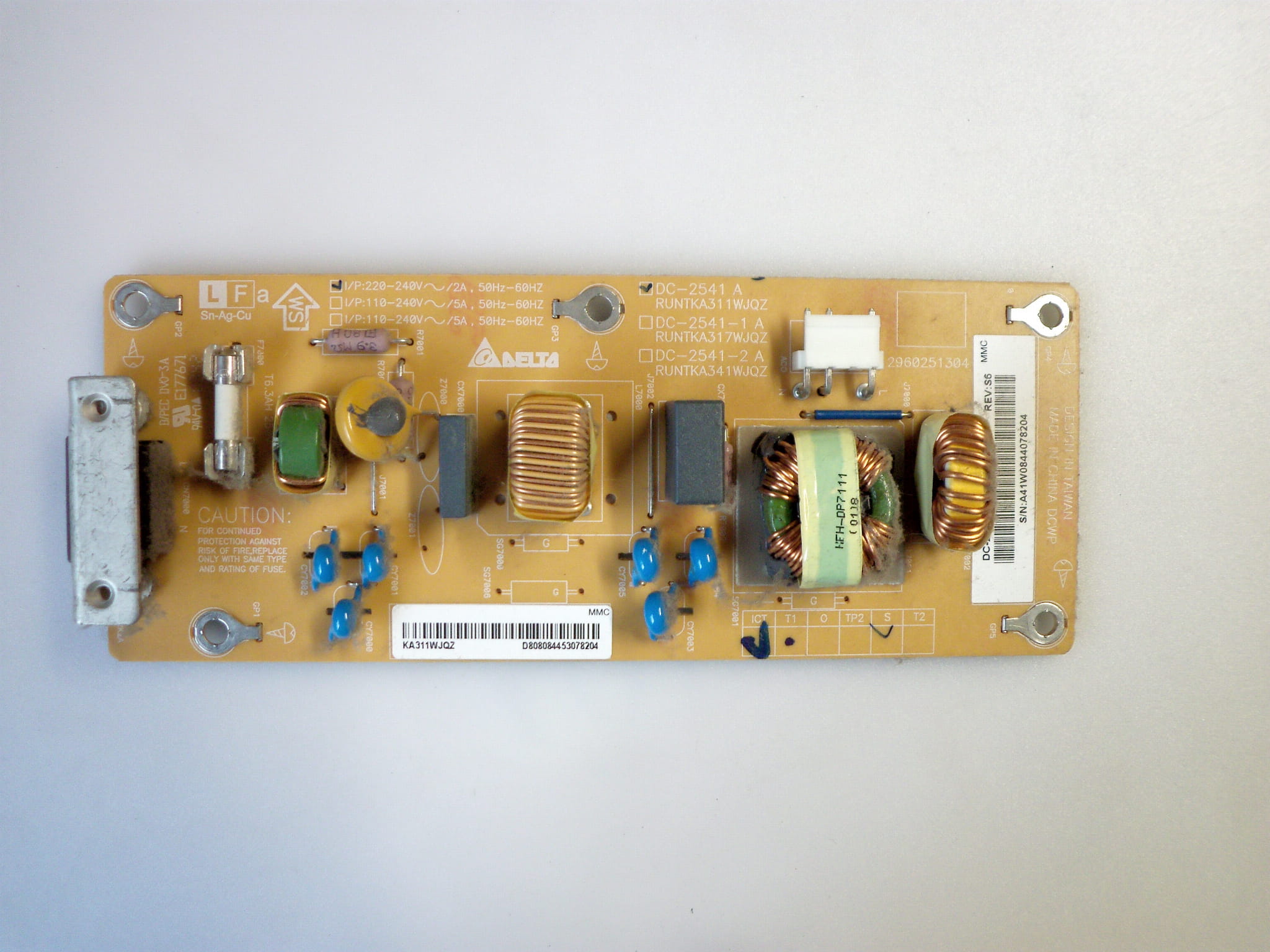 Sarp DC-2541 A (RUNTKA311WJQZ)