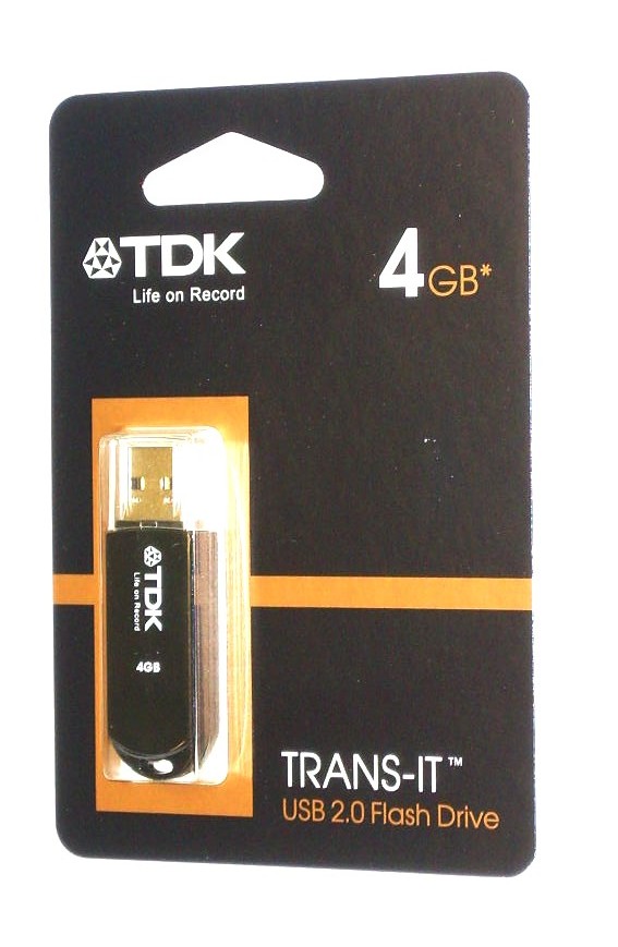 Pendrive TDK 4GB trans-it - 2458