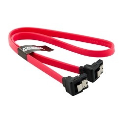 Kabel HDD | SATA 3 |SATA Serial ATA | 45cm  Kątowy - 2937