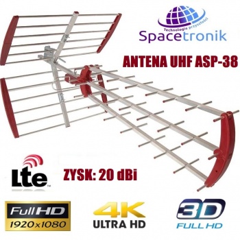 Antena Spacetronic ASP-38 LTE Ready - 2786