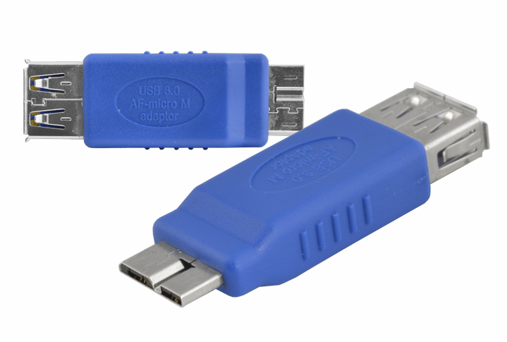 Przejście USB 3.0 gniazdo A - wtyk micro USB - 2822