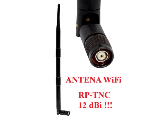 Antena WI-FI RP-TNC 37cm 12dBi - 2272