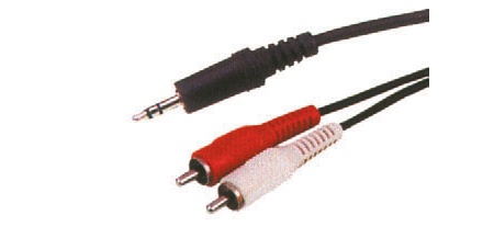 Kabel Jack 3.5-2xRCA  3m - 2167