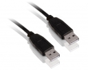 Kabel USB TYP "A" WTYK-WTYK 1,8m Biały - 2451