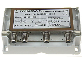 ZWROTNICA ZX-380/DVB-T - 1894
